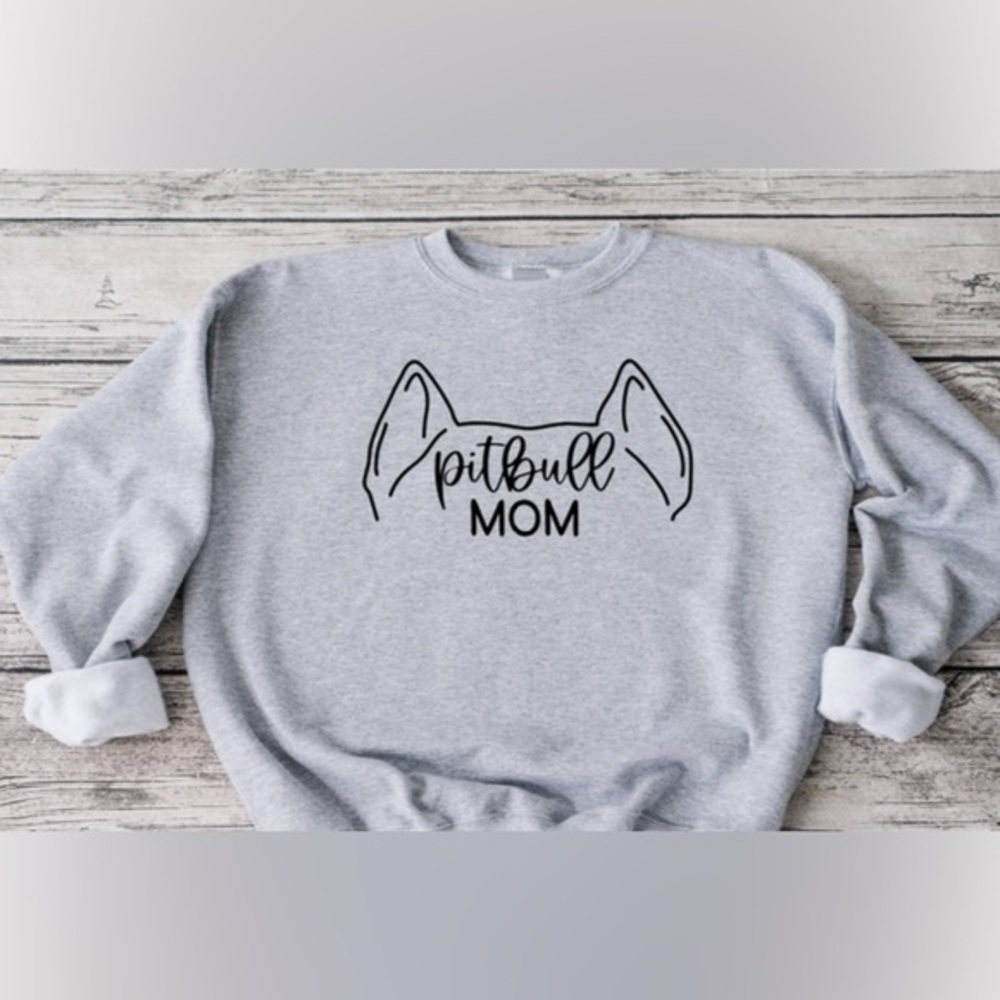 Pitbull Mom Crewneck
